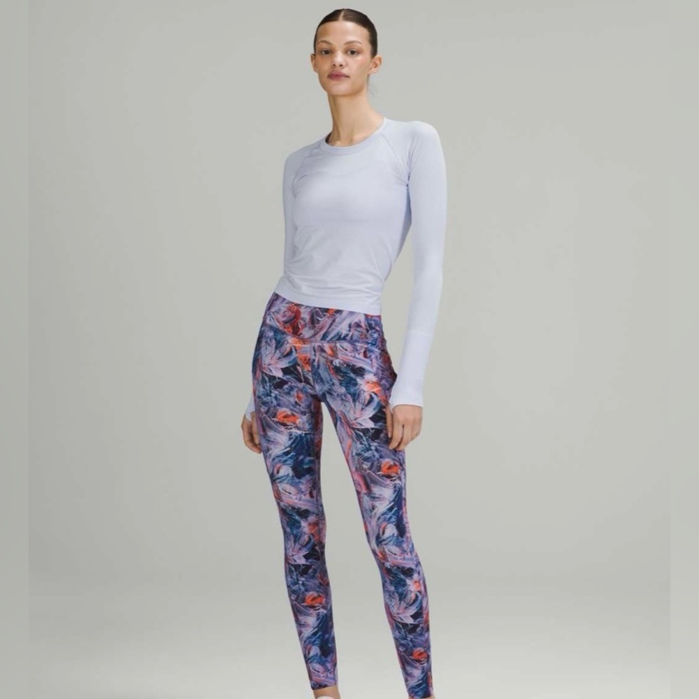 Lululemon Fast and Free Brushed Fabric High-Rise Tight 28"